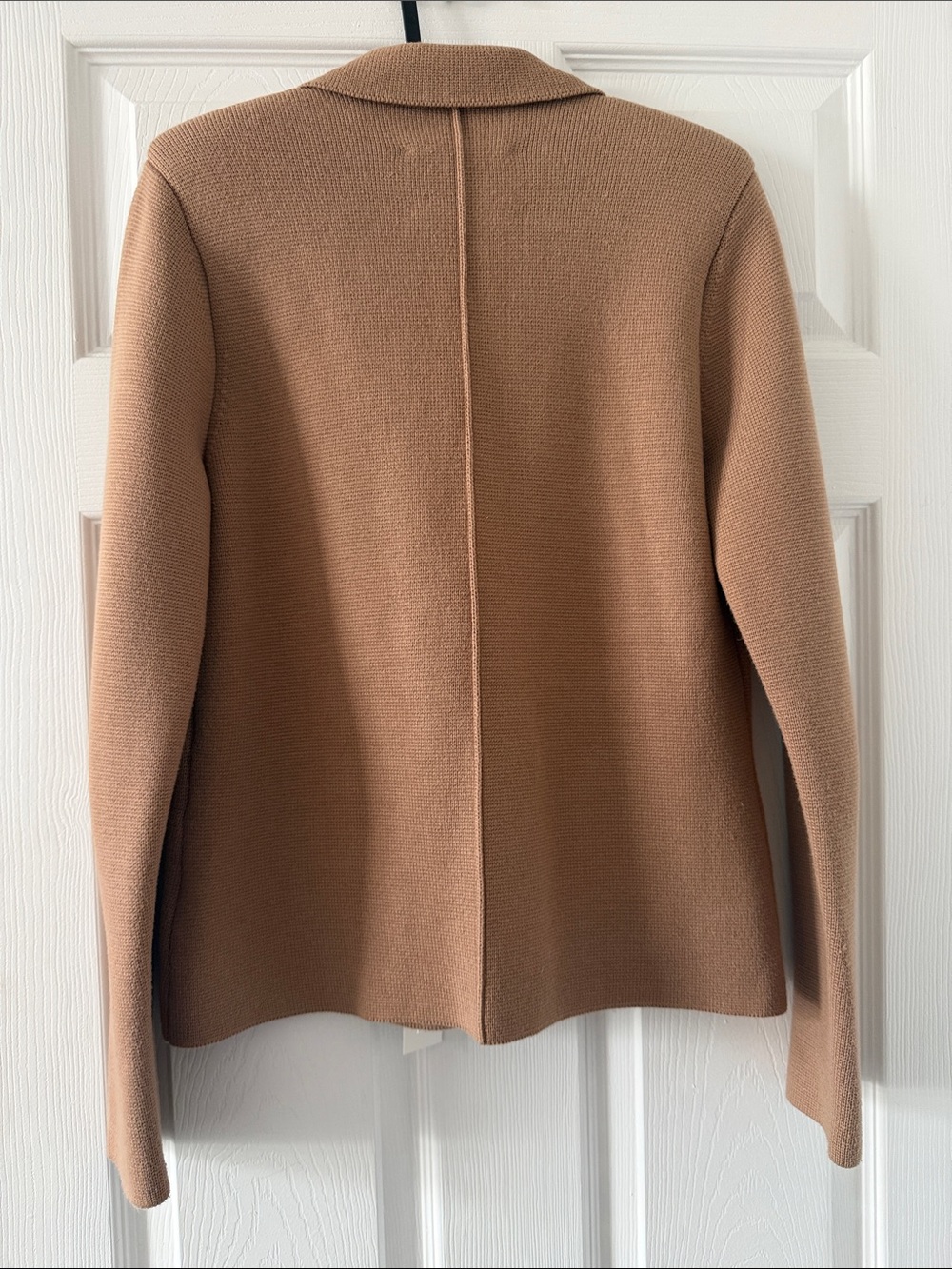 L'AGENCE Women's Camel Knit Blazer - Picture 2 of 11